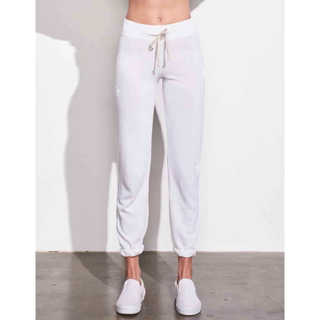Basic Sweatpants - White
